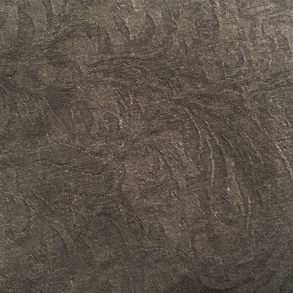 Lauren Ralph Lauren Black Jacquard Pants Size 12 Slim Trousers - Picture 2 of 8